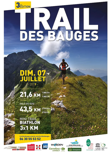 3ème édition du Trail des Bauges