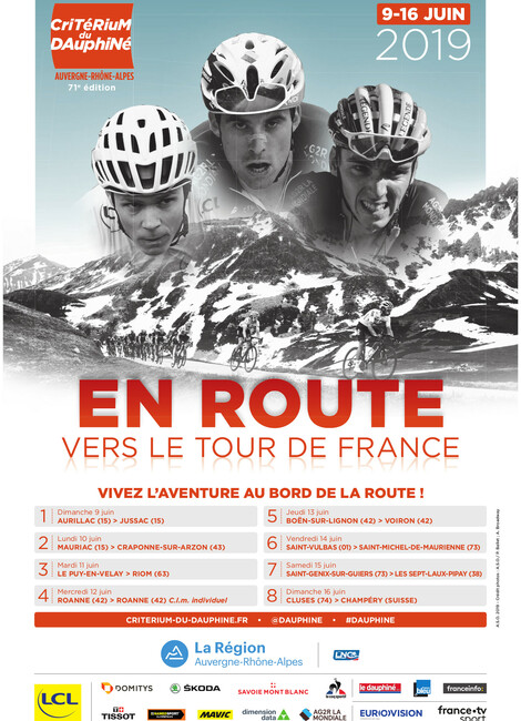 71e Critérium du Dauphiné Auvergne Rhône-Alpes