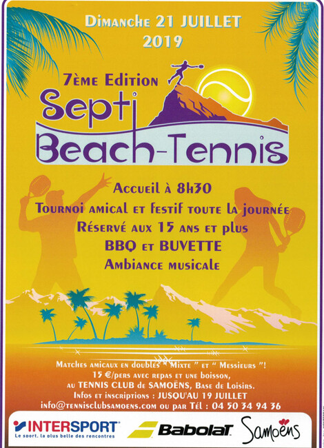 7ème Septi Beach-Tennis