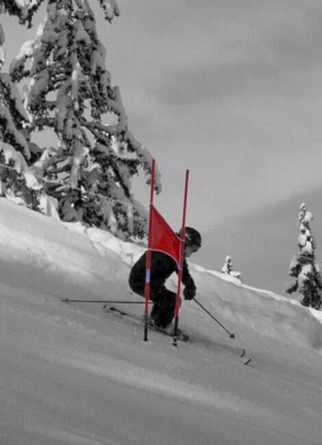 Coupe de la commune de Megève