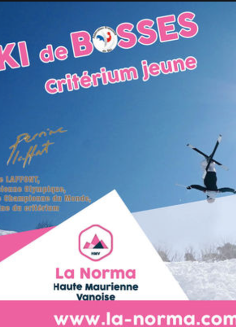 Critérium National Jeunes de Ski de Bosses La Norma
