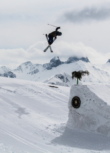 Contest freestyle organisé par le Sybelles X'Trem