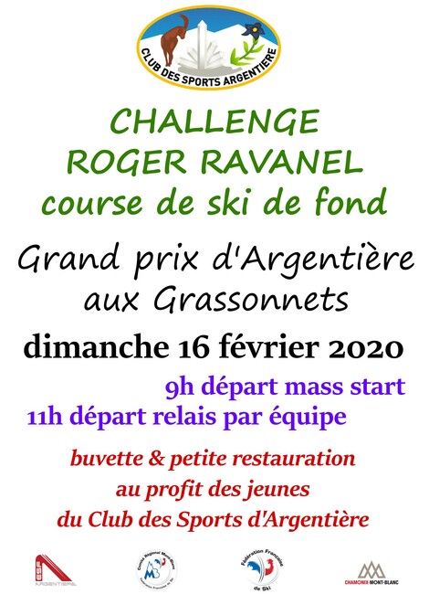 Challenge Roger Ravanel : course de ski de fond