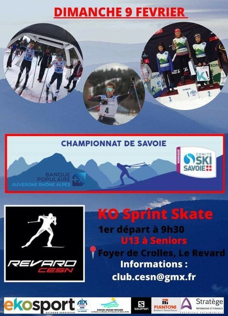 Championnat de Savoie, KO Sprint Skate