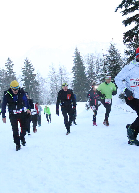 Trail sur Neige la Fée Blanche - Terre de Running