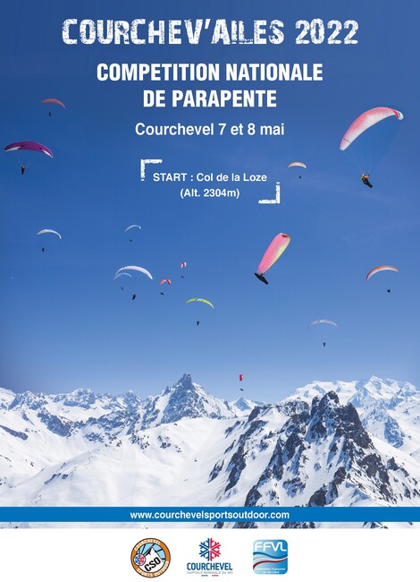 Courchev'ailes : compétition nationale de parapente