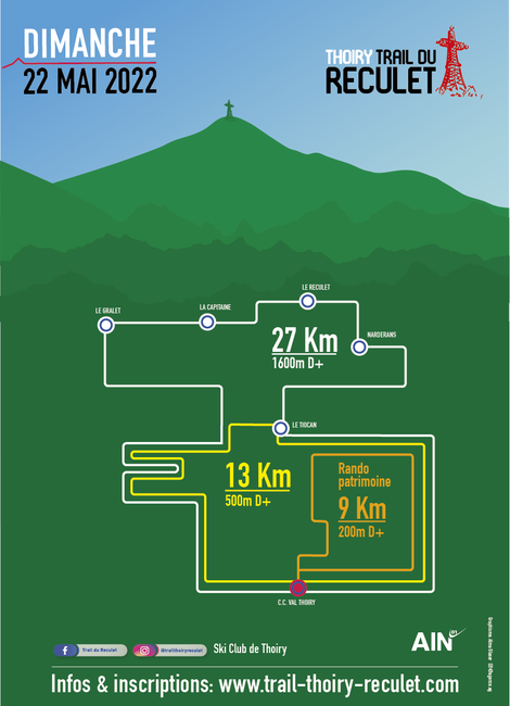 Thoiry Trail du Reculet