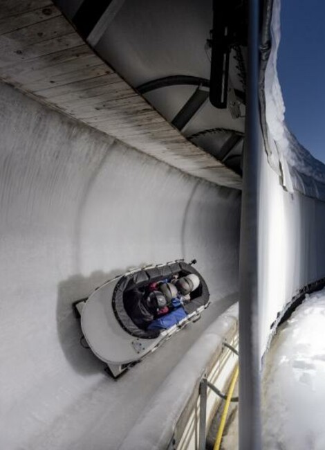 Piste de bobsleigh