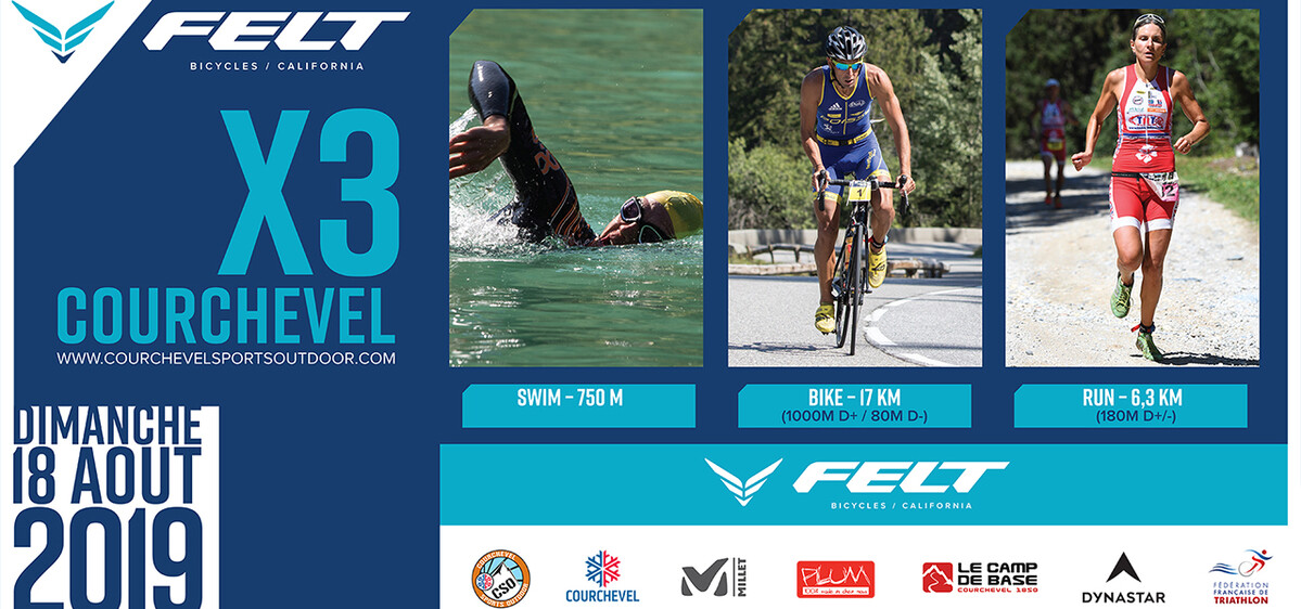 Triathlon Felt X3 Sport Triathlon 18 août 2019 à SAINT BON TARENTAISE