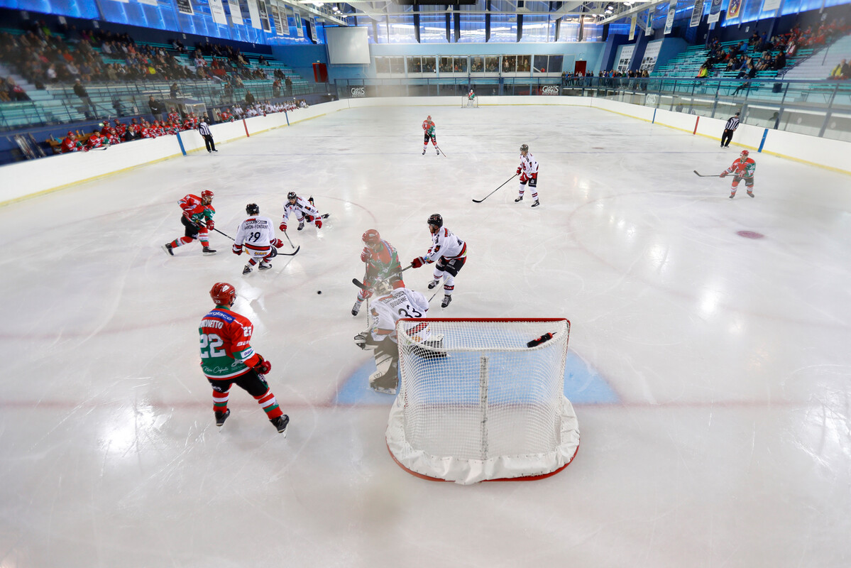 Match de Hockey de D1 MontBlanc vs Tour Sport Hockey sur Glace 26 octobre 2019 à SAINT