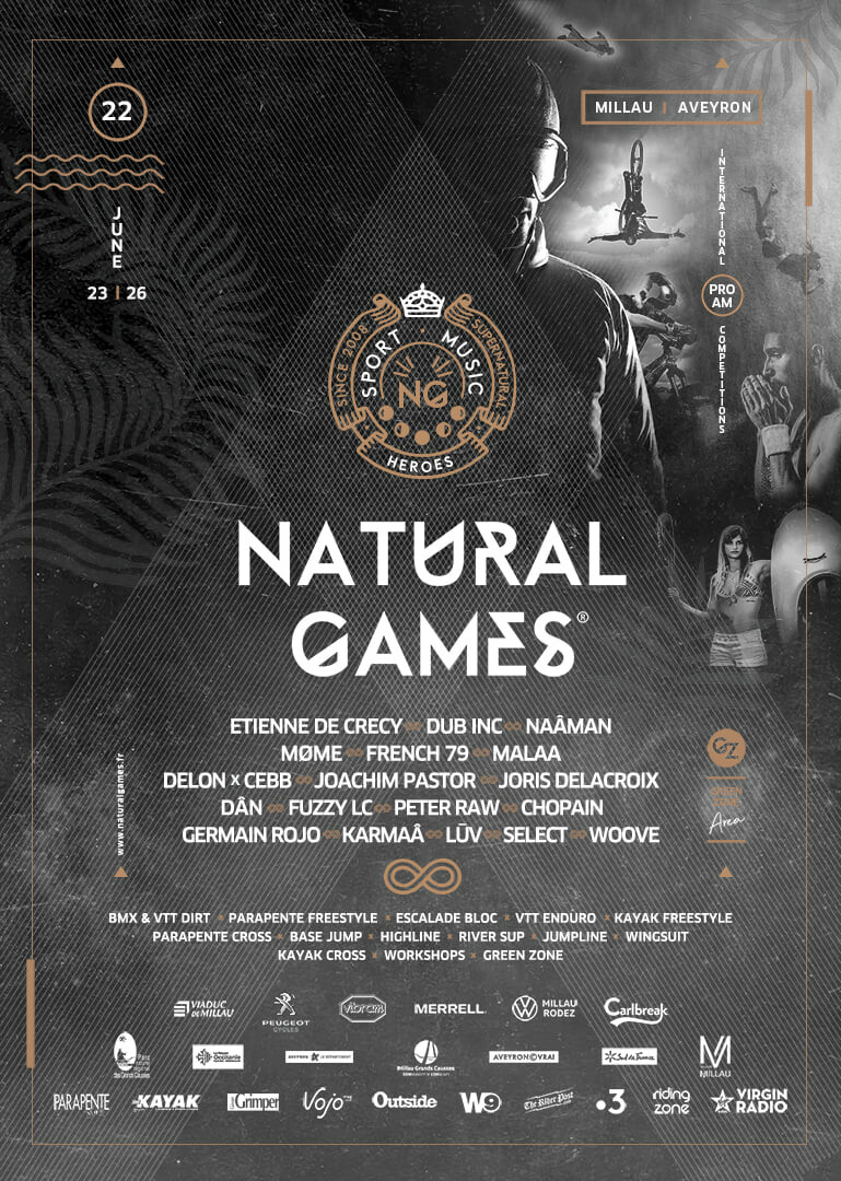 Les Natural Games débarquent une nouvelle fois à Millau