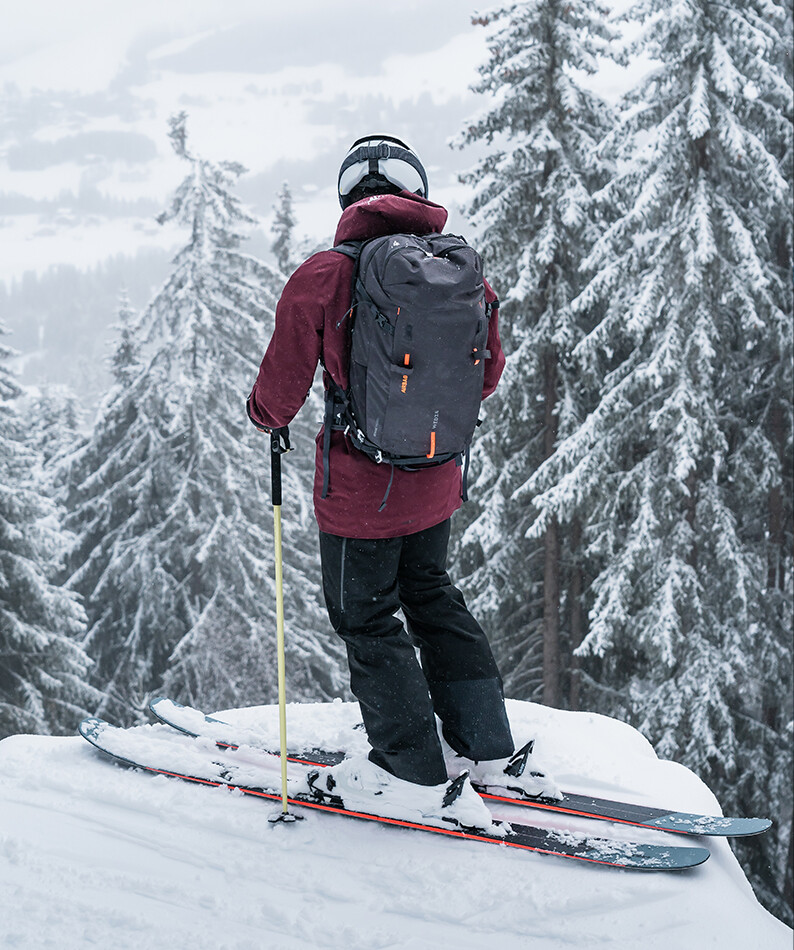 Wedze nouveau sac a dos avec airbag pour le ski hors piste Il vaut mieux prevenir que guerir