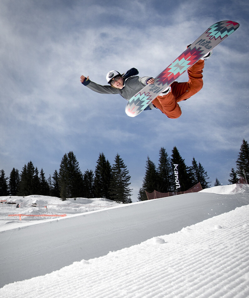 Avoriaz icône du snowboard, paradis des snowparks La planche à