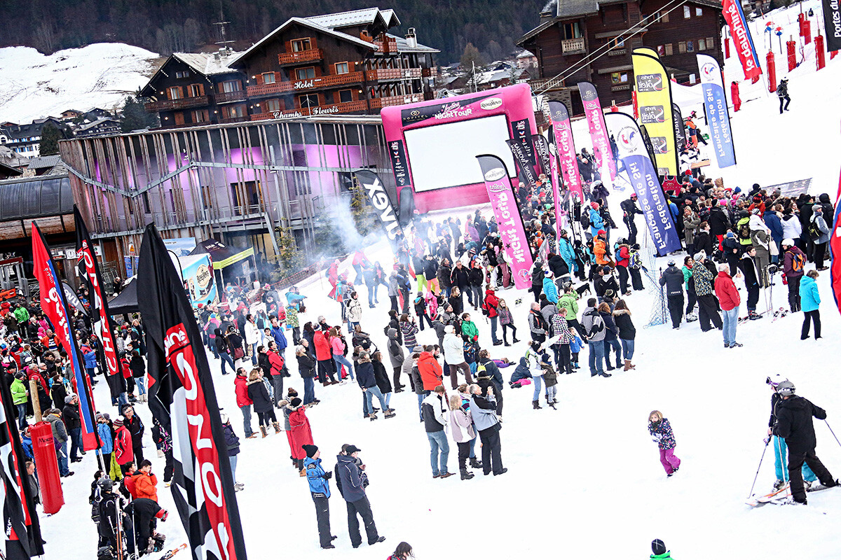 ladies tour morzine