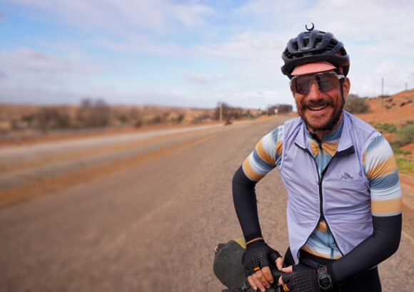 Le record de la traversée de l’Afrique à vélo par Adrien Liechti